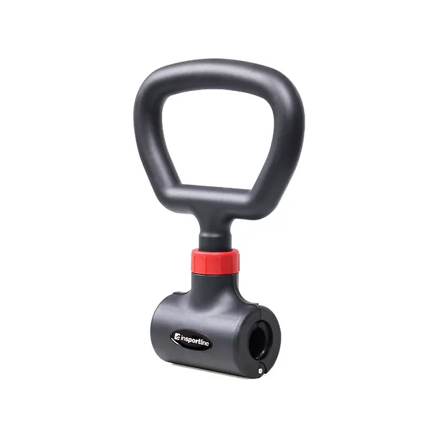 Uniwersalny uchwyt do hantli inSPORTline DumHold ∙ zamiana w kettlebell ∙ nośność 40 kg ∙ obrotowy 90° ∙ piankowe wkładki