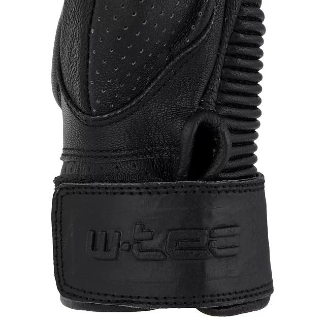 Rękawice motocyklowe W-TEC Gabello ∙ skórzane ∙ piankowe panele ochronne ∙ wentylacja ∙ zapięcie na rzep