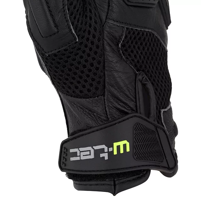 Rękawice motocyklowe W-TEC Kosor ∙ skórzane z protektorami tpu ∙ przewiewna mesh ∙ wzmocniona dłoń ∙ zapięcie na rzep