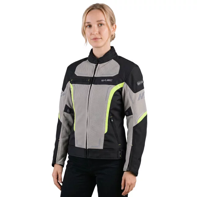 Letnia damska kurtka motocyklowa W-TEC Mirelia ∙ system AirVent ∙ protektory CE ∙ odpinana membrana ∙ elementy odblaskowe Visionight