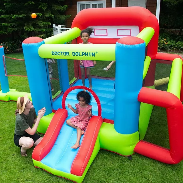 Dmuchany zamek dla dzieci Doctor Dolphin Tennis & Soccer 72013
