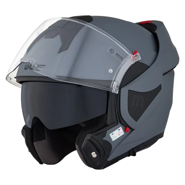 Kask motocyklowy szczękowy W-TEC Sabron P/J ∙ blenda przeciwsłoneczna ∙ system wentylacji ∙ wyjmowana wyściółka