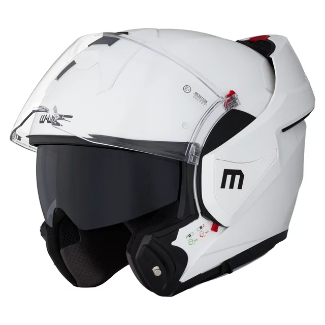Kask motocyklowy szczękowy W-TEC Sabron P/J ∙ blenda przeciwsłoneczna ∙ system wentylacji ∙ wyjmowana wyściółka