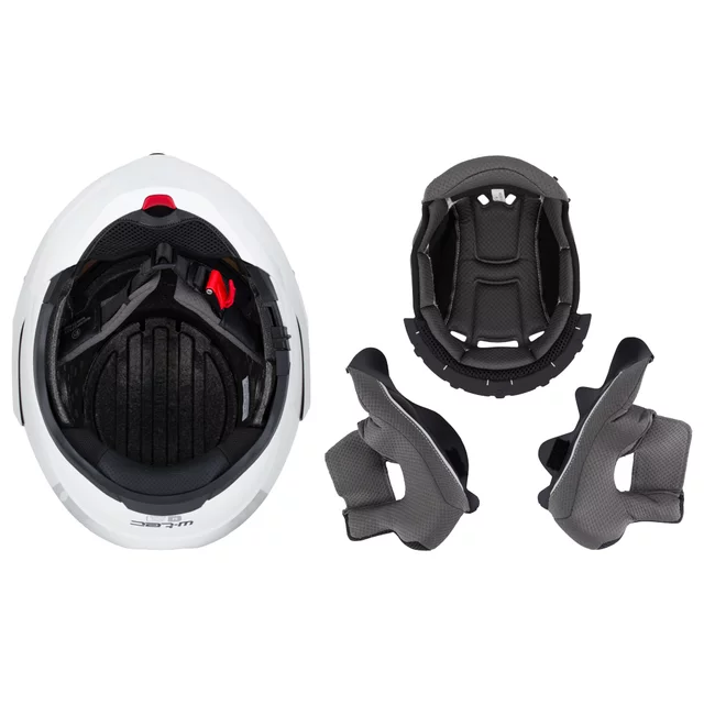 Kask motocyklowy szczękowy W-TEC Sabron P/J ∙ blenda przeciwsłoneczna ∙ system wentylacji ∙ wyjmowana wyściółka