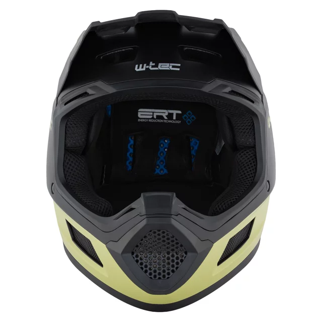 Kask rowerowy integralny full face do downhill W-TEC Salonna ∙ system ERT® ∙ wyjmowana wyściółka ∙ daszek