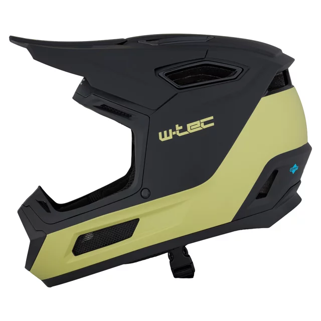 Kask rowerowy integralny full face do downhill W-TEC Salonna ∙ system ERT® ∙ wyjmowana wyściółka ∙ daszek