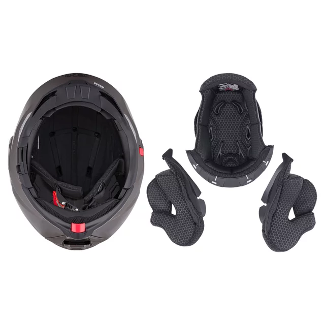 Kask motocyklowy szczękowy W-TEC Zoroz P/J ∙ wizjer pinlock ∙ osłona przeciwsłoneczna ∙ wentylacja