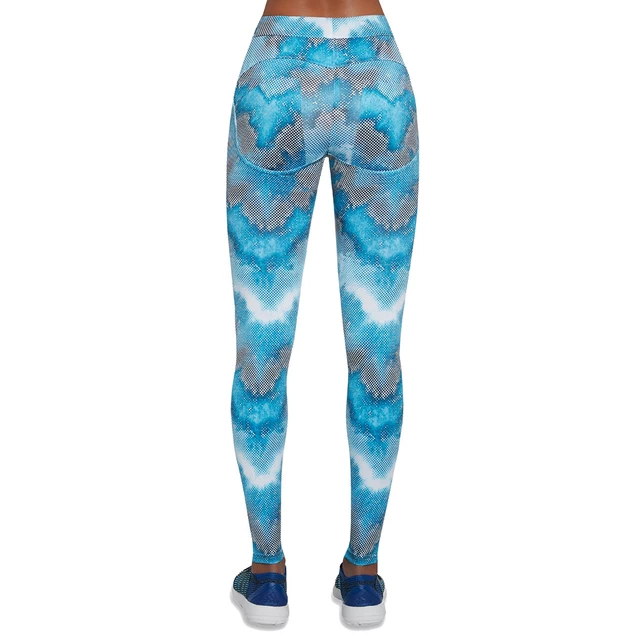 Legginsy sportowe damskie push-up BAS BLACK Energy - Niebieski