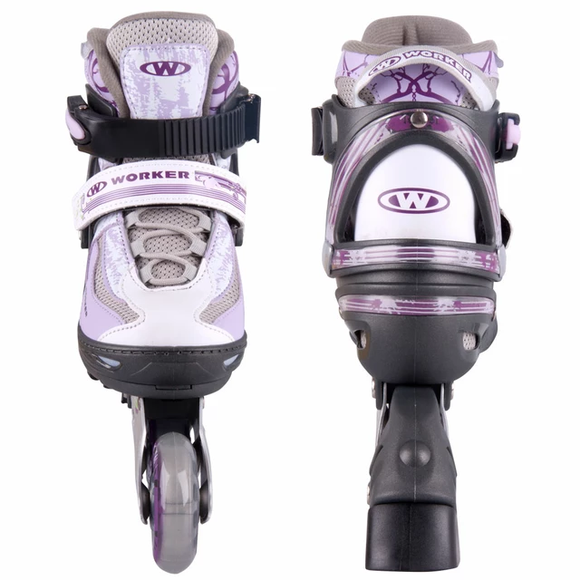 Solidne Damskie Rolki Regulowane WORKER Perleta - L (39-42)