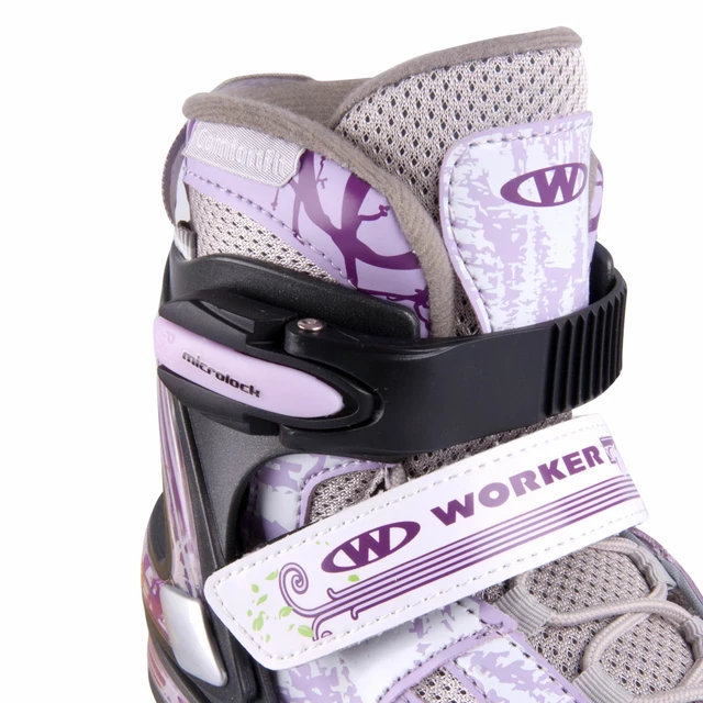 Solidne Damskie Rolki Regulowane WORKER Perleta - L (39-42)