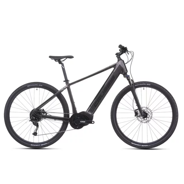 Rower elektryczny crossowy Crussis ONE-Cross 7.11 715Wh 28" - model 2026 ∙ zasięg do 150 km ∙ napęd 1x9