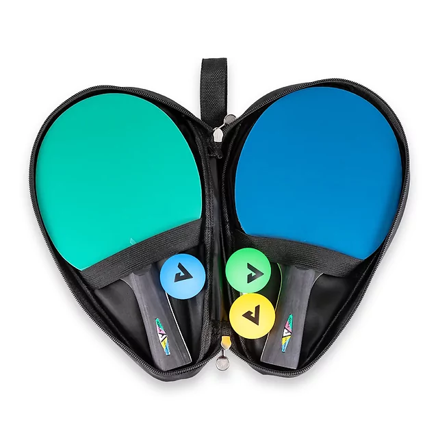 Zestaw do tenisa stołowego Joola Duo Colorato ∙ 2 paletki ∙ 3 piłki ∙ ergonomiczny uchwyt ∙ etui transportowe