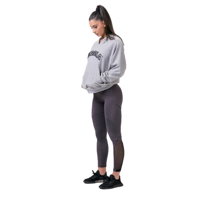 Bluza damska z kapturem Nebbia Iconic Hero 581 - Stara Różyczka