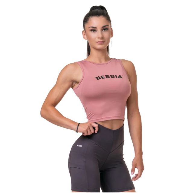 Damski top Nebbia Fit & Sporty 577 - Stara Różyczka - Stara Różyczka