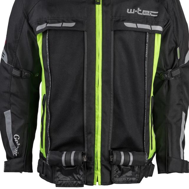 Kurtka dla motocyklistów W-TEC Gelnair - Czarno-zielony