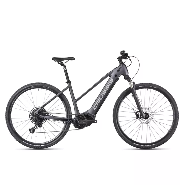 Damski crossowy rower elektryczny Crussis ONE-Cross Low 9.10 720Wh 28" - model 2025