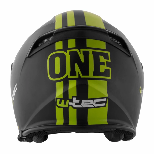 Kask motocyklowy otwarty W-TEC V586 z blendą - Biały perłowy