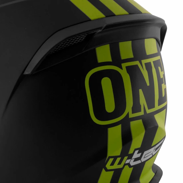 Kask motocyklowy otwarty W-TEC V586 z blendą - Biały perłowy