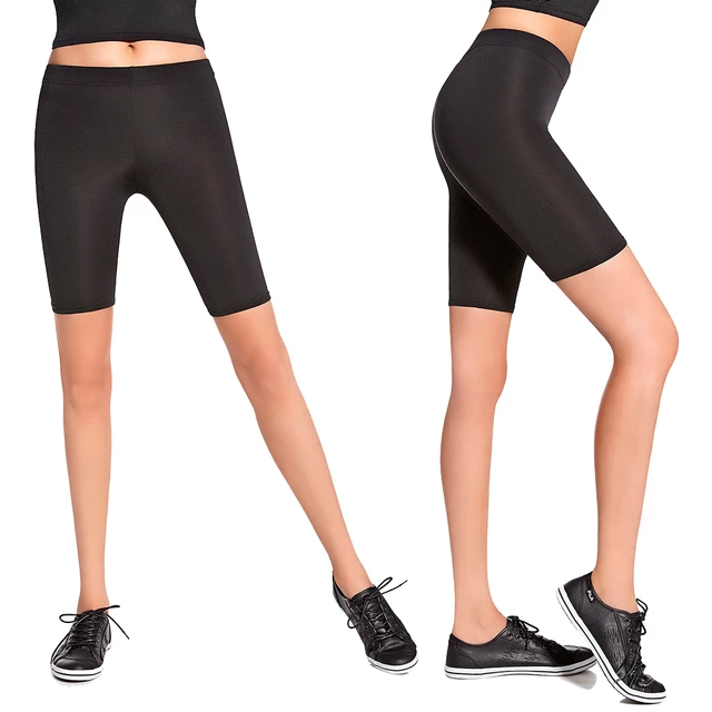 Damskie sportowe spodenki BAS BLACK Forcefit 50 - Czarny - Czarny
