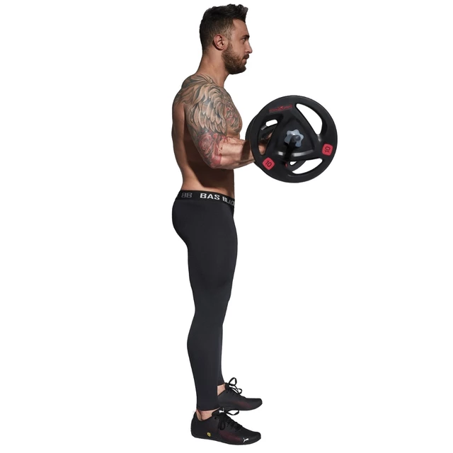 Legginsy męskie/chłopięce BAS BLACK Evergym - Czarny