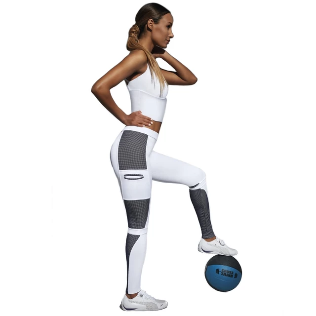 Damskie legginsy sportowe BAS BLACK Passion - Niebieski