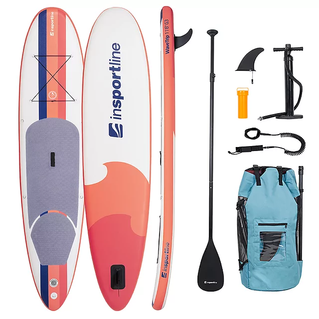 Paddleboard deska SUP z akcesoriami 350 cm inSPORTline WaveTrip 11'6" G3