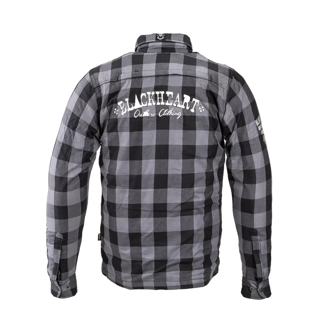 Koszula motocyklowa W-TEC Black Heart Reginald z aramidem - Czerwono-czarny