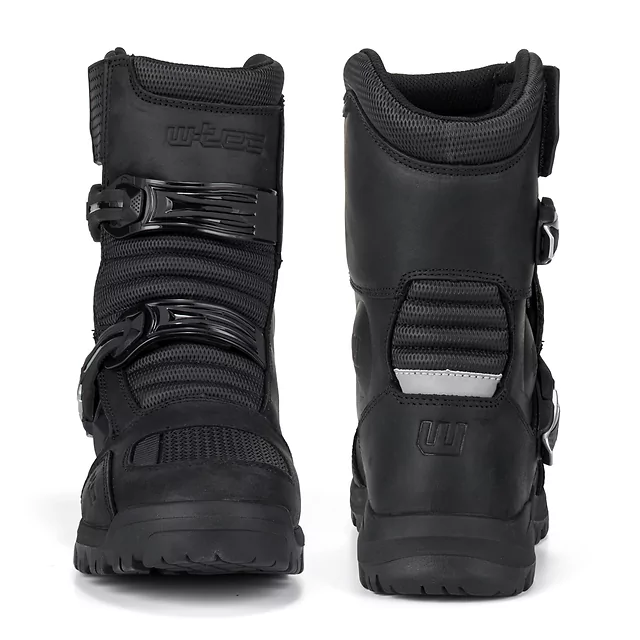 Buty motocyklowe W-TEC Lougamax CE ∙ skóra naturalna ∙ certyfikat CE ∙ wodoodporne ∙ ochraniacze kostek