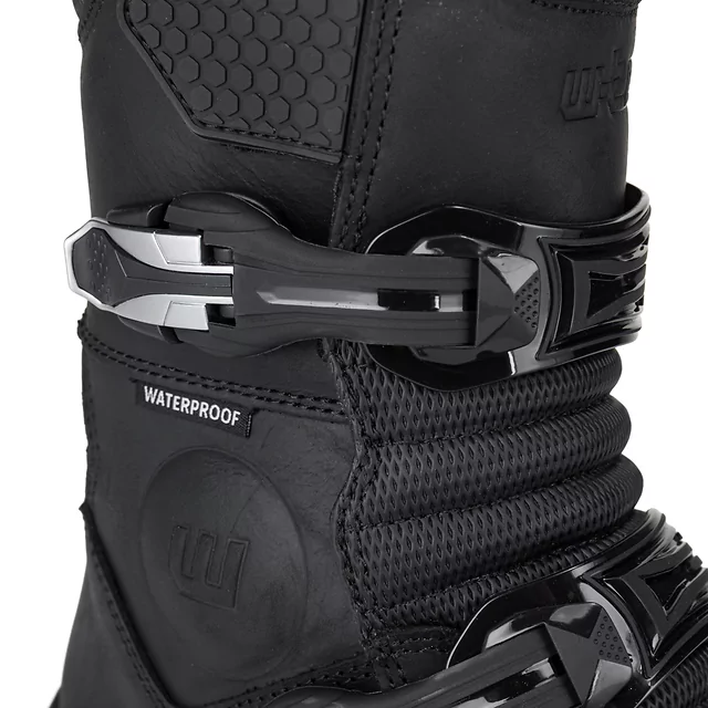 Buty motocyklowe W-TEC Lougamax CE ∙ skóra naturalna ∙ certyfikat CE ∙ wodoodporne ∙ ochraniacze kostek
