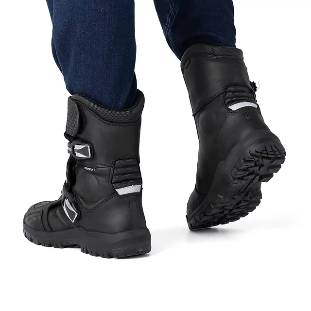 Buty motocyklowe W-TEC Lougamax CE ∙ skóra naturalna ∙ certyfikat CE ∙ wodoodporne ∙ ochraniacze kostek