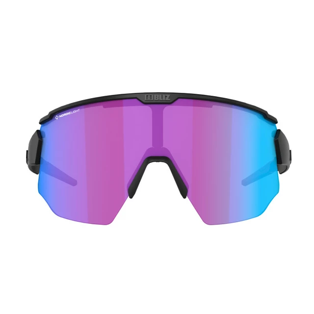 Sportowe okulary przeciwsłoneczne Bliz Breeze Nordic Light - Czarna Begonia