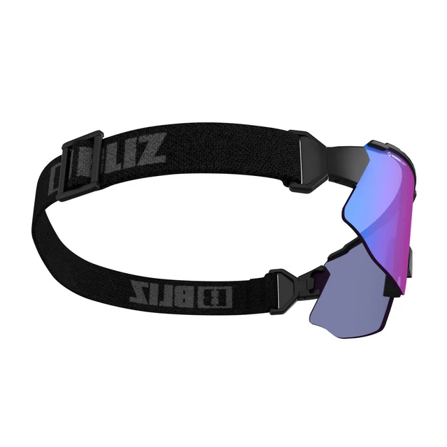 Sportowe okulary przeciwsłoneczne Bliz Breeze Nordic Light - Czarna Begonia