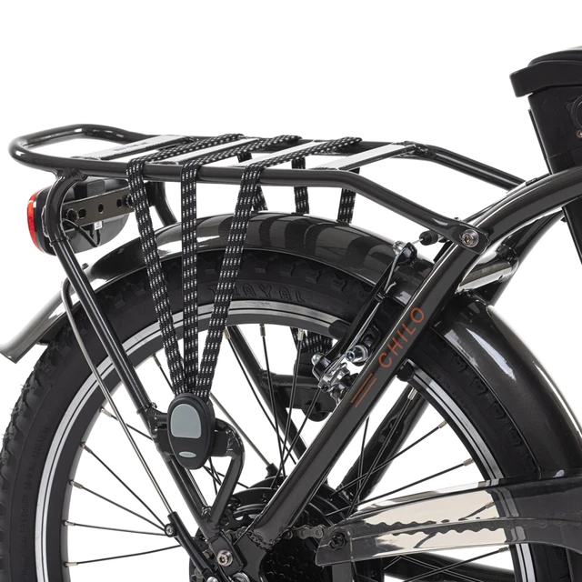 Składany rower elektryczny składak Levit Chilo 3 20" - Black Pearl