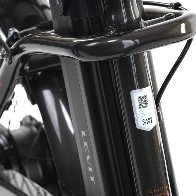 Składany rower elektryczny składak Levit Chilo 3 20" - Black Pearl