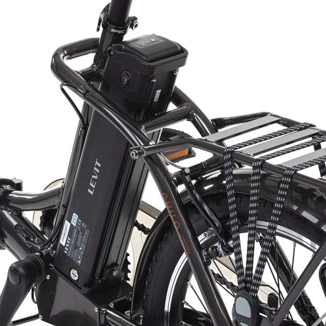 Składany rower elektryczny składak Levit Chilo 3 20" - Black Pearl