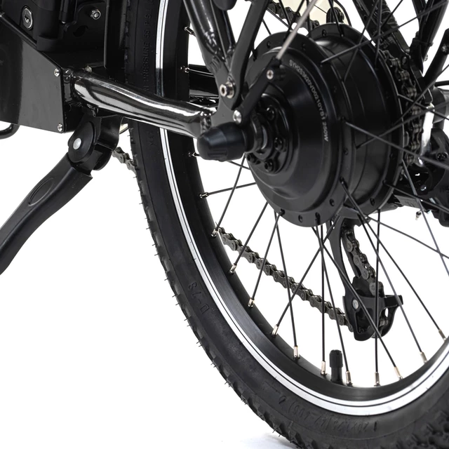 Składany rower elektryczny składak Levit Chilo 3 20" - Black Pearl