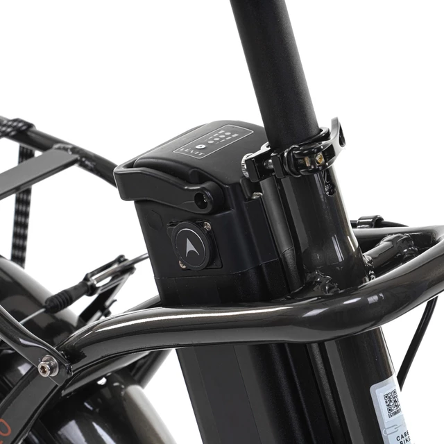 Składany rower elektryczny składak Levit Chilo 3 20" - Black Pearl