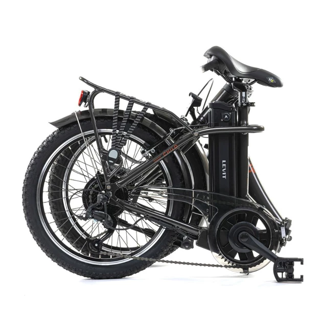 Składany rower elektryczny składak Levit Chilo 3 20" - Black Pearl