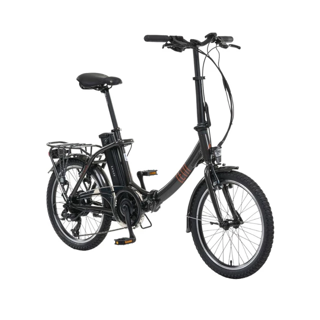 Składany rower elektryczny składak Levit Chilo 3 20" - Black Pearl