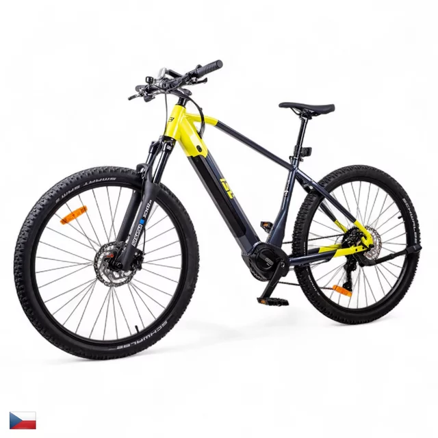 Górski rower elektryczny inSPORTline ISL Tachion 630Wh 29" - model 2025 - Neon grafitowy - Neon grafitowy