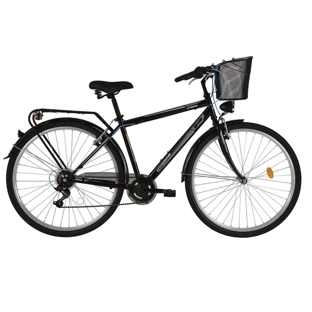 Rower trekkingowy DHS Citadinne 2833 28" - model 2017 - Czarny