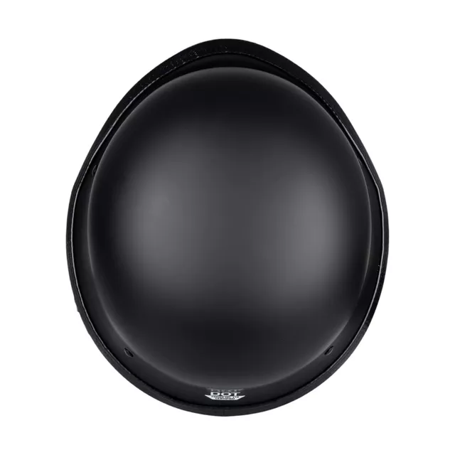 Kask motocyklowy W-TEC Feldberg otwarty ∙ chopper vintage ∙ 880 g ∙ ABS ∙ DOT ∙ matowy - Czarny