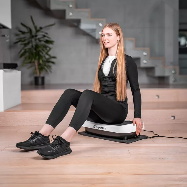 Platforma wibracyjna z linkami inSPORTline Devyn