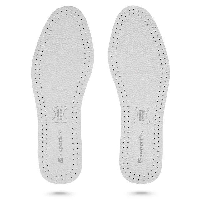 Skórzane wkładki do butów inSPORTline Londys ∙ oddychające ∙ termoregulacja stóp ∙ neutralizacja zapachów