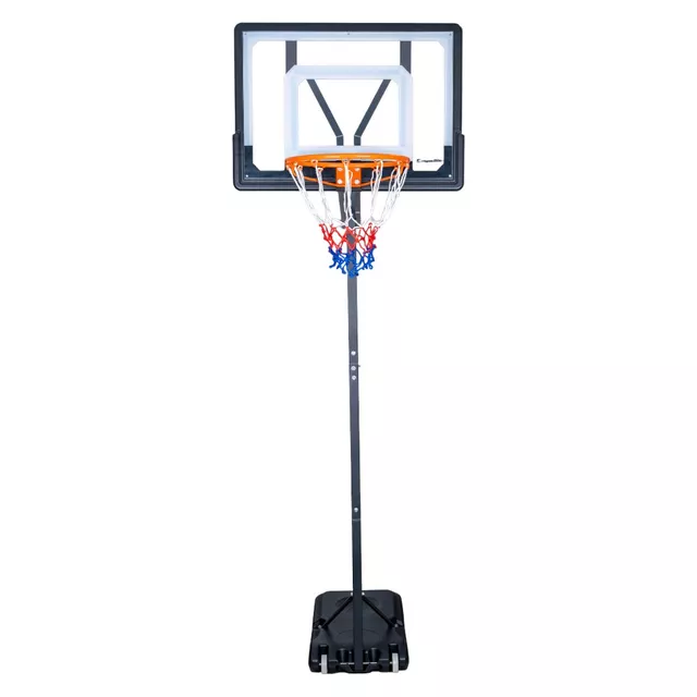 Kosz do koszykówki dla dzieci inSPORTline Lufkin ∙ regulowana wysokość ∙ tablica PE ∙ obręcz 38 cm ∙ mobilny na kółkach ∙ do domu i ogrodu