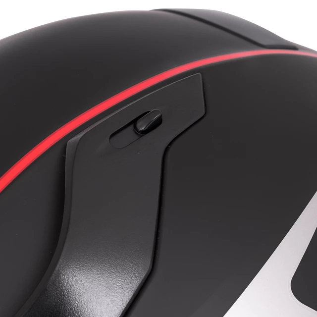 Kask integralny motocyklowy zamknięty z blendą W-TEC Vesco - Błyszczący czarno-niebieski