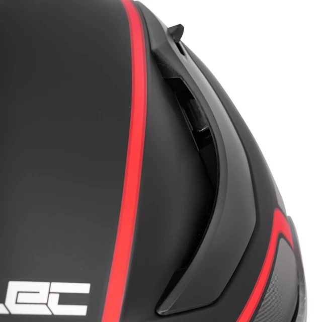 Kask integralny motocyklowy zamknięty z blendą W-TEC Vesco - Błyszczący czarno-niebieski