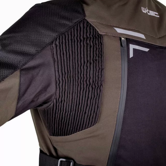 Męska kurtka motocyklowa W-TEC Daimick - Czarno-szary