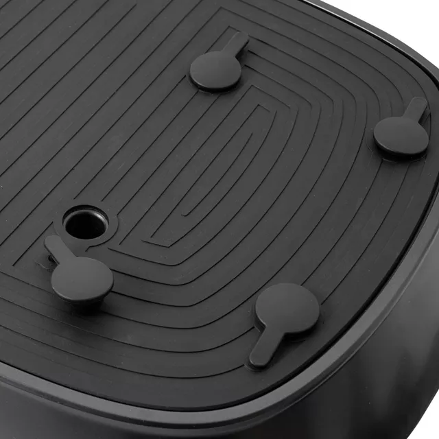 Dwupoziomowa platforma wibracyjna inSPORTline Duonique ∙ 3 wibracje ∙ 30 prędkości ∙ 6 programów ∙ pilot zdalnego sterowania ∙ nośność 100 kg ∙ ekspandery