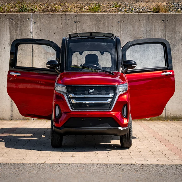 Czterokołowiec elektryczny W-TEC Tuligo II ∙ 2000W ∙ zasięg do 80 km ∙ prędkość 45 km/h ∙ nośność 150 kg ∙ 2 miejsca - Czerwony